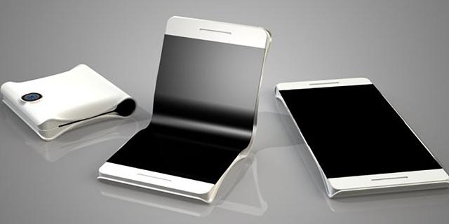 Un prototype de smartphone pliable